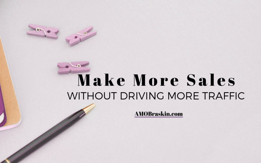 Make More Sales without Driving More Traffic to Your eCommerce Store
