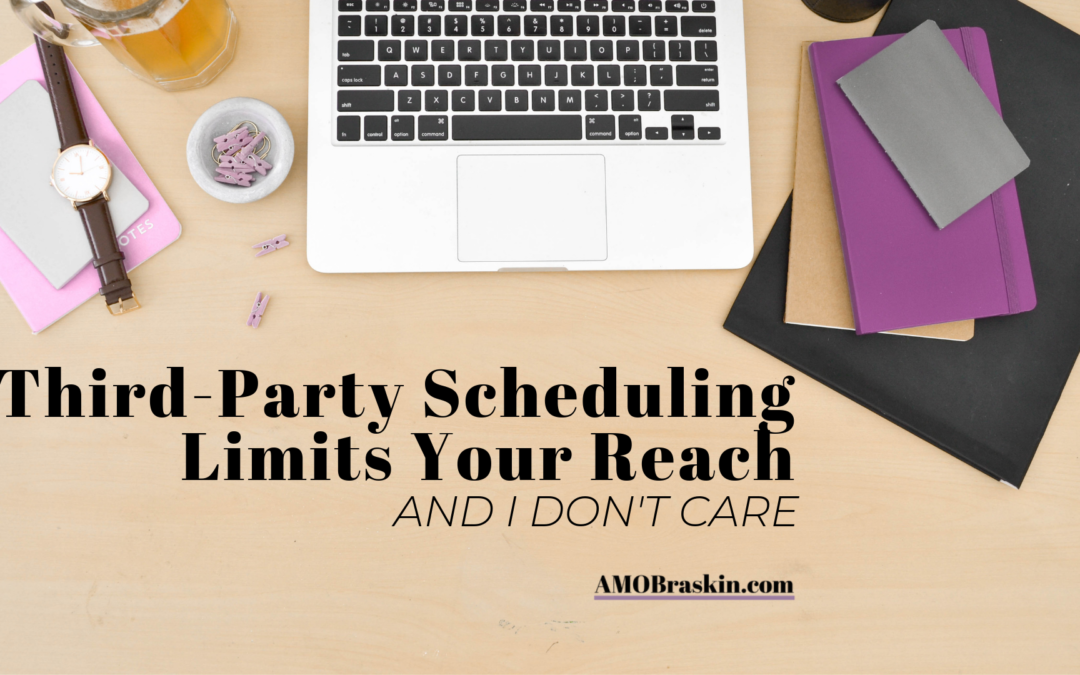 If Facebook Limits Reach on 3rd Party Schedulers I Don’t Care